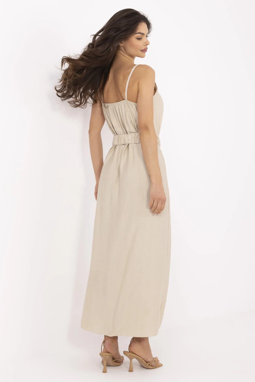 Šaty-MI-SK-A6401.00-béžové Šaty-MI-SK-A6401.00-béžové