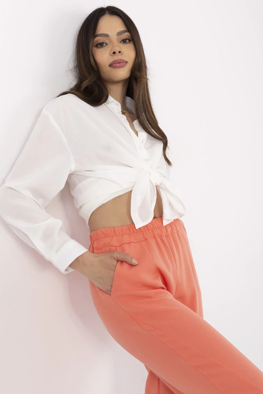 Kalhoty-TW-SP-BI-2171.68-oranžové