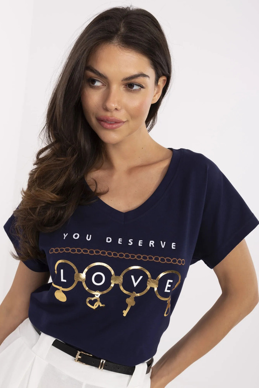 Tričko-CLM-TS-1729.86-tmavomodré