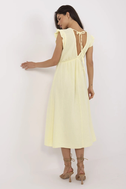 Šaty-MI-SK-122126.77-světle žluté Šaty-MI-SK-122126.77-světle žluté