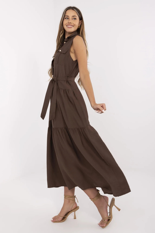 Šaty-MI-SK-A5032.70P-hnědé