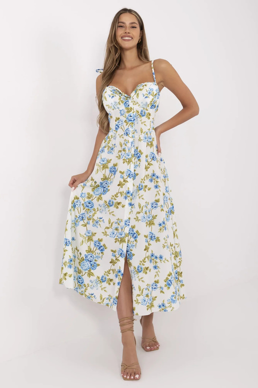 Šaty-MI-SK-23817-7.83-bílo-modré Šaty-MI-SK-23817-7.83-bílo-modré