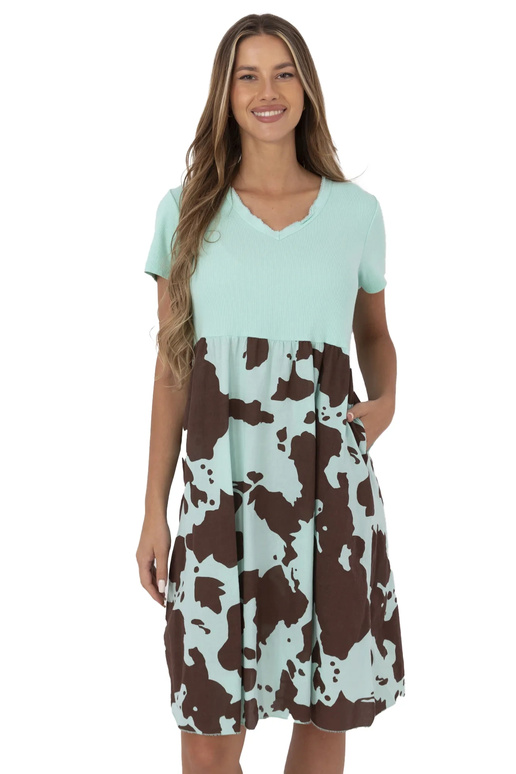 Šaty-DHJ-SK-253701.80-mintová Šaty-DHJ-SK-253701.80-mintová