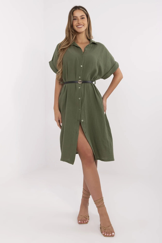 Šaty-MI-SK-A2494.99-khaki Šaty-MI-SK-A2494.99-khaki