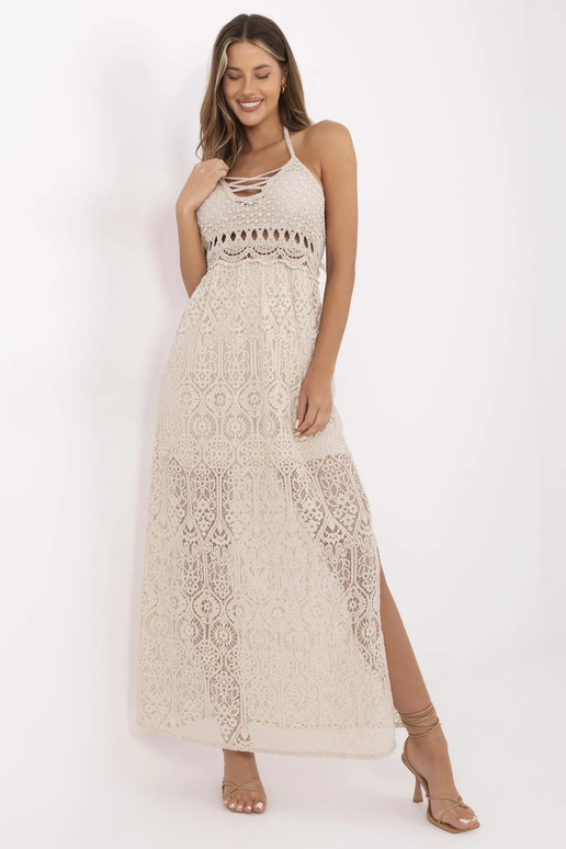 Šaty-MI-SK-88191.63-béžové Šaty-MI-SK-88191.63-béžové