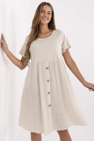 Šaty-MO-SK-1005.67-béžové 2