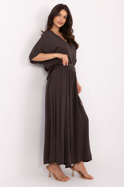 Kalhoty-TW-SP-BI-81733.14-tmavě hnědé