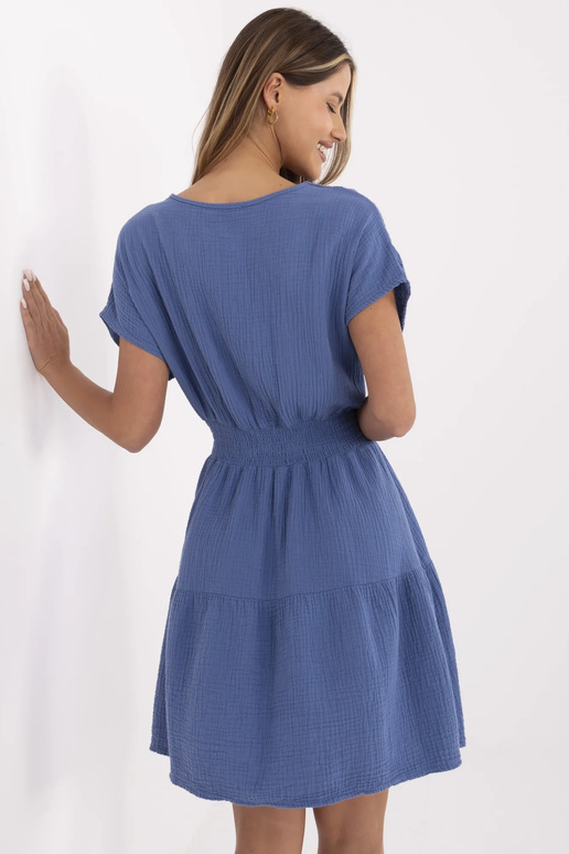 Šaty-MI-SK-92160.00-tmavě modré Šaty-MI-SK-92160.00-tmavě modré