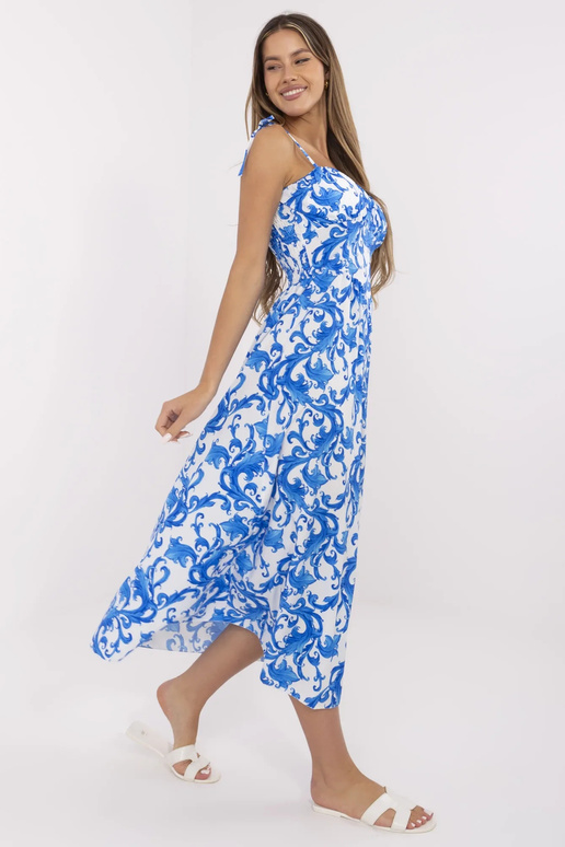 Šaty-MI-SK-23817-9.81-bílo-modré Šaty-MI-SK-23817-9.81-bílo-modré