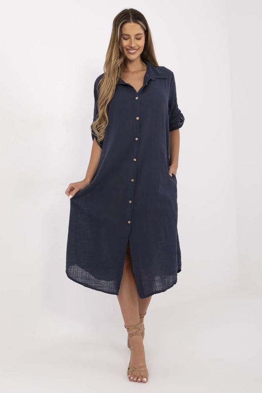 Šaty-TW-SK-BI-24135.81-tmavě modré