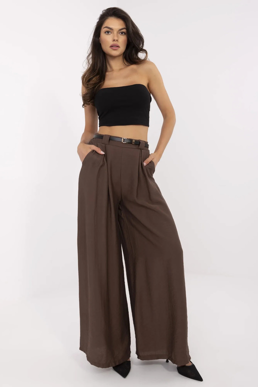 Spodnie-MI-SP-A2476.95-brązowy Spodnie-MI-SP-A2476.95-brązowy