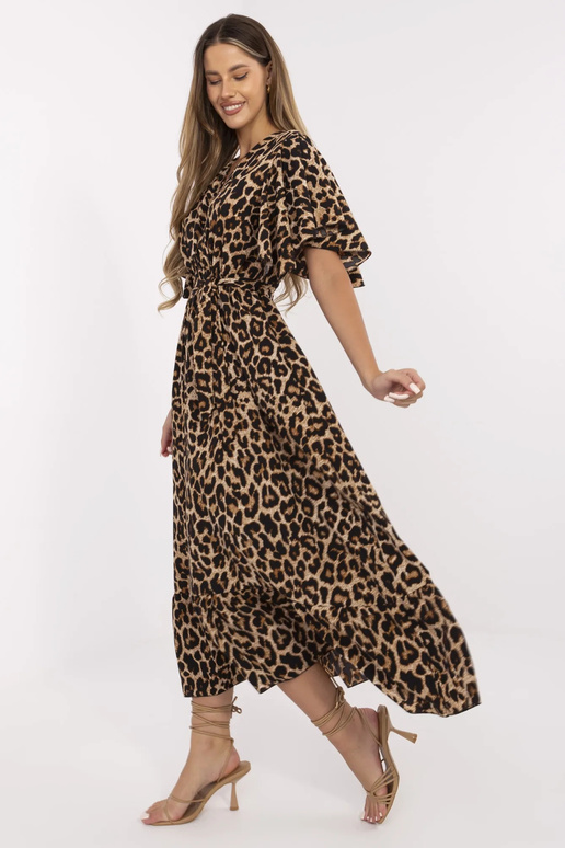 Šaty-DHJ-SK-17696.88-velbloudí Šaty-DHJ-SK-17696.88-velbloudí