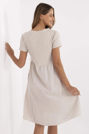 Šaty-DHJ-SK-25370.85-béžové 2
