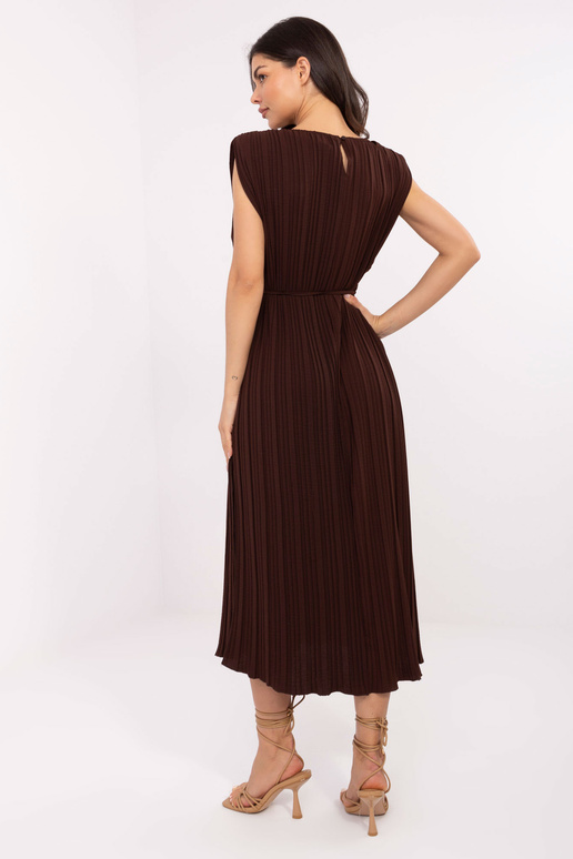 Šaty-DHJ-SK-19830.00-tmavě hnědé