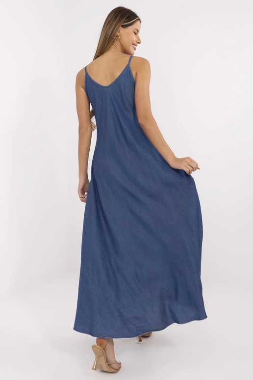 Šaty-DHJ-SK-A9086.95-tmavě modré