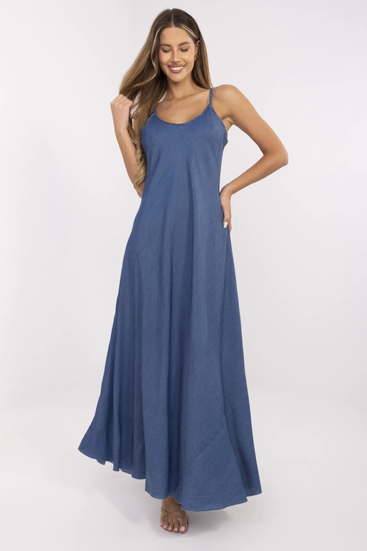 Šaty-DHJ-SK-A9086.95-tmavě modré