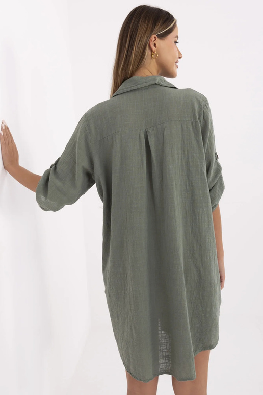 Šaty-TW-SK-BI-22263.00-khaki Šaty-TW-SK-BI-22263.00-khaki