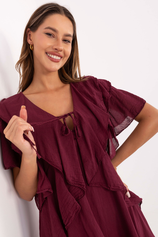 Bordová šaty Bordová šaty