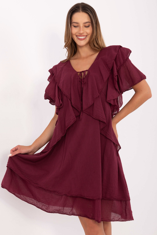 Bordová šaty Bordová šaty