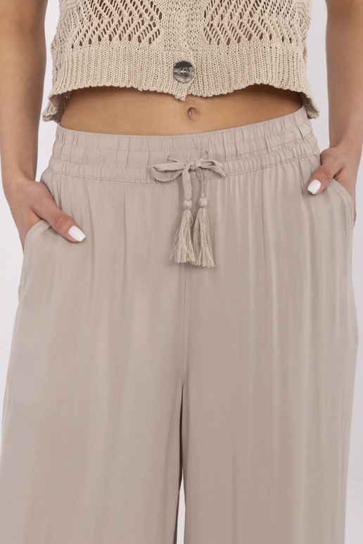 Kalhoty-D73761M62237B-tmavě béžové