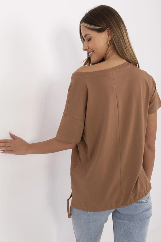 Tričko-CLM-TS-1019.79-světle hnědé