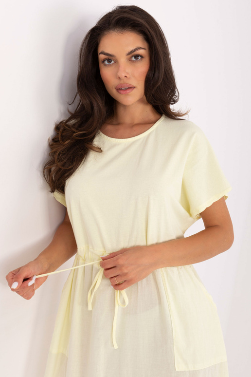 Šaty TW-SK-BI-6-2041.89 světle žlutá Šaty TW-SK-BI-6-2041.89 světle žlutá