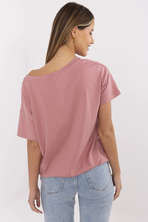 Tričko-CLM-TS-1017.03-tmavě růžové