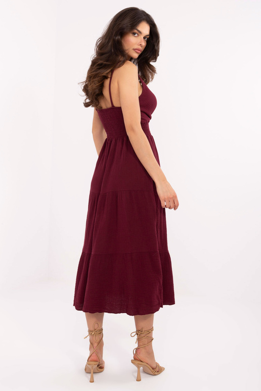 Šaty-MI-SK-62200.76-vínová Šaty-MI-SK-62200.76-vínová