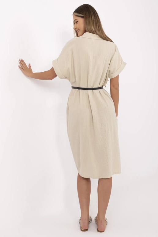 Šaty-MI-SK-A2494.99-béžové Šaty-MI-SK-A2494.99-béžové