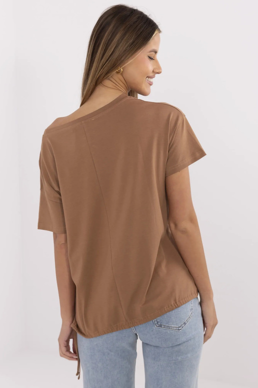 Tričko-CLM-TS-1017.03-světle hnědé