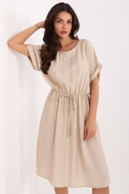 Šaty-MI-SK-A63751.67-béžové Šaty-MI-SK-A63751.67-béžové