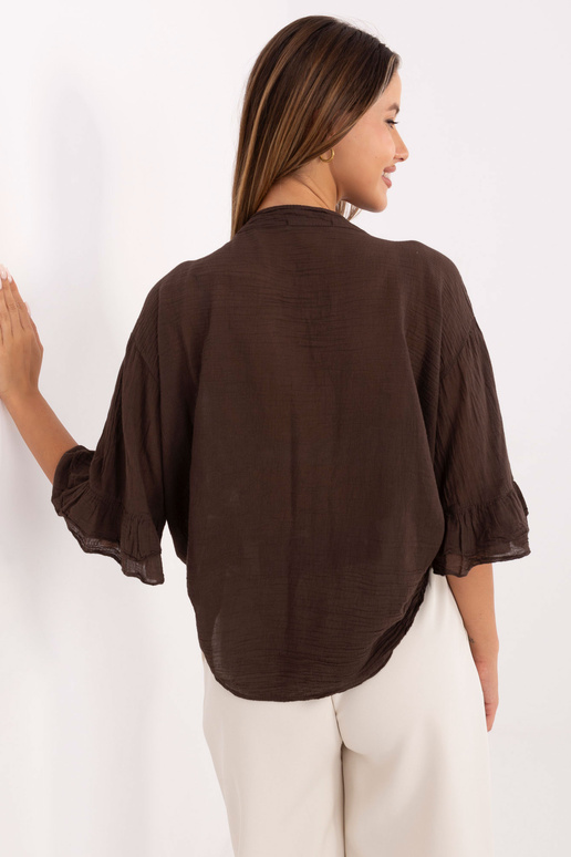 Košile tmavě hnědé