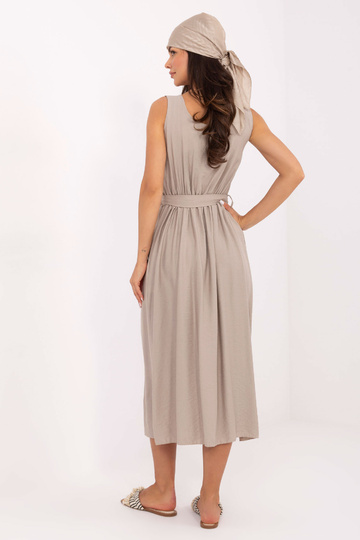 Šaty tmavě béžové... 2