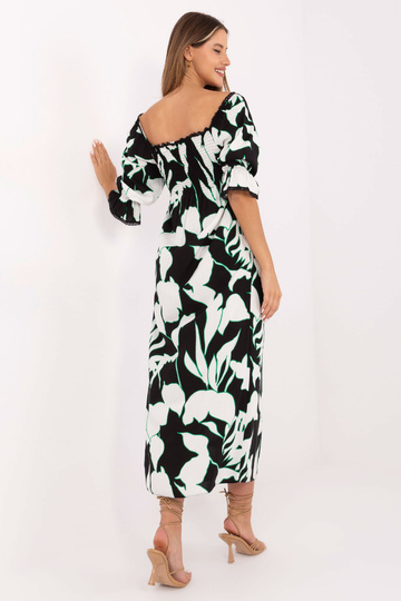 Černobílé šaty 2