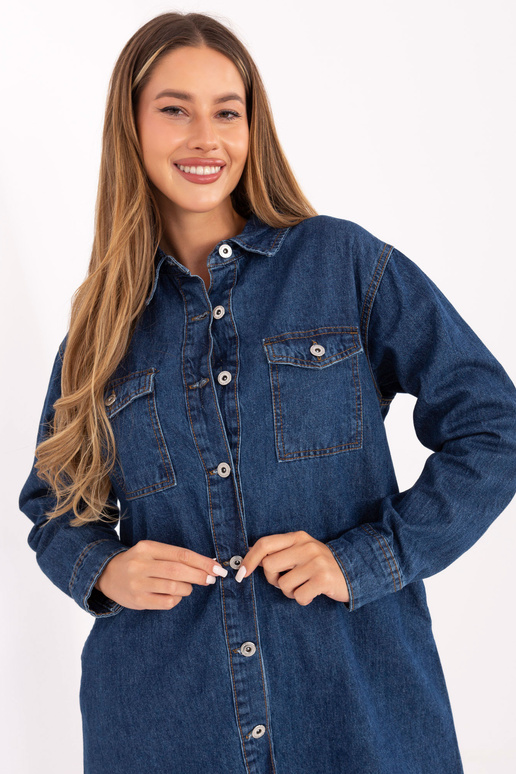 Tmavě modré šaty Tmavě modré šaty