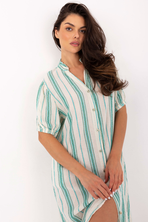 Šaty TW-SK-BI-2451.84 bílozelené