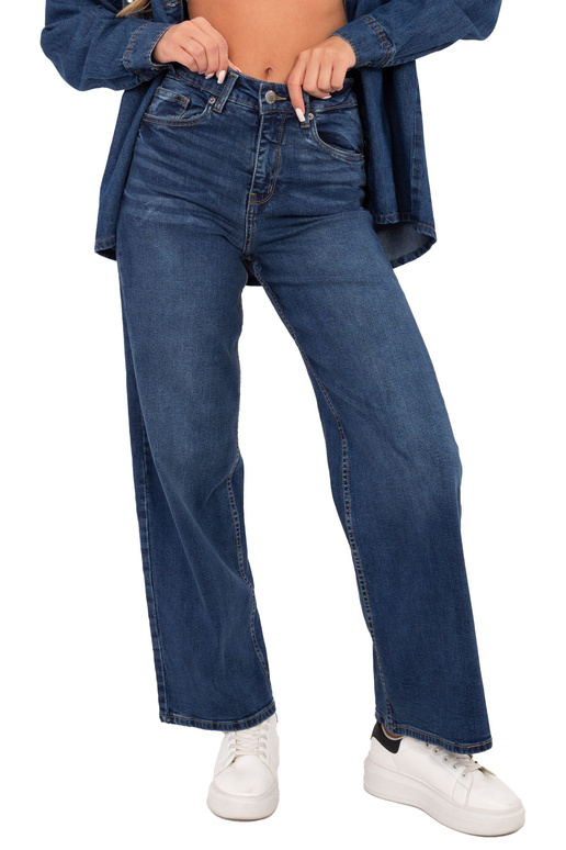 Tmavě modré kalhoty