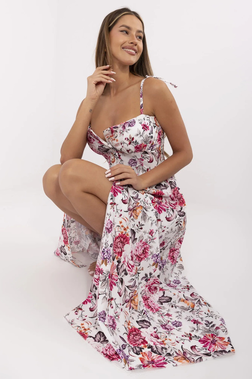 Šaty-MI-SK-23817-12.95-bílo-růžové Šaty-MI-SK-23817-12.95-bílo-růžové