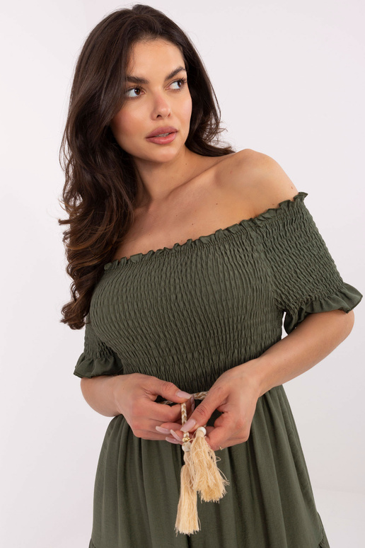 Šaty-MI-SK-A2609.96-khaki Šaty-MI-SK-A2609.96-khaki