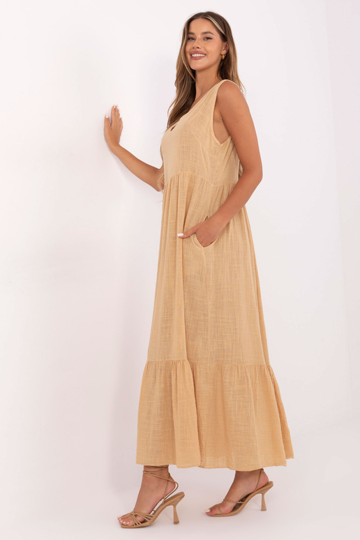 Šaty-TW-SK-BI-28007.63-barvy velblouda