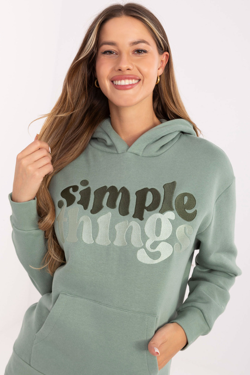 Džemper v barvě pistácií