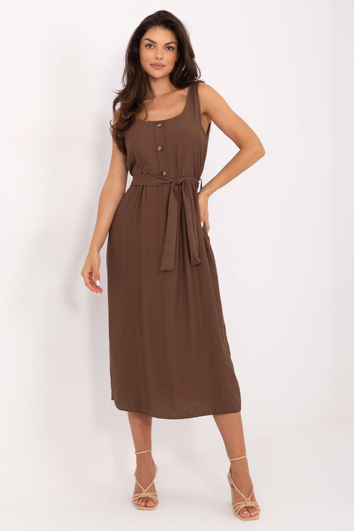 Šaty MI-SK-A1710.60 hnědé