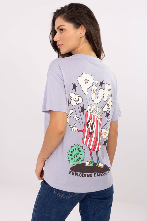 Svetle fialové tričko