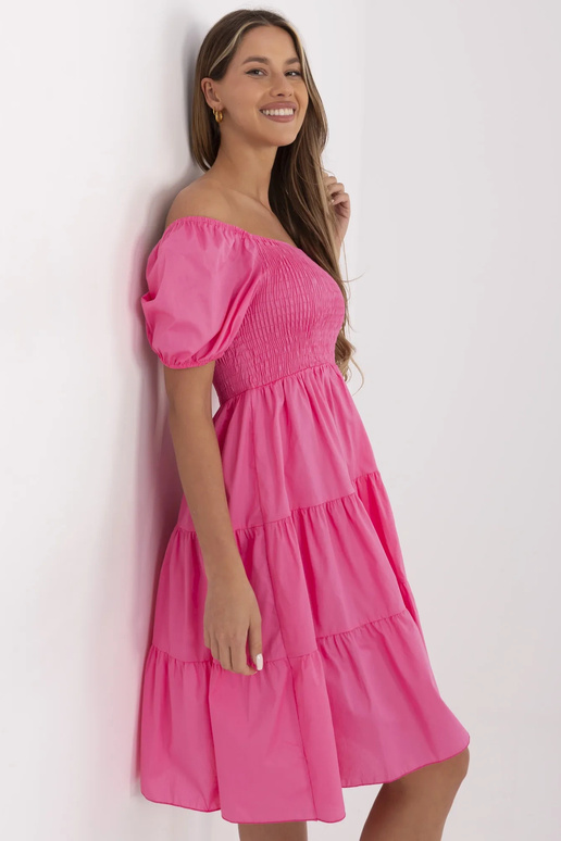 Šaty-MI-SK-A2561.89-tmavě růžové Šaty-MI-SK-A2561.89-tmavě růžové