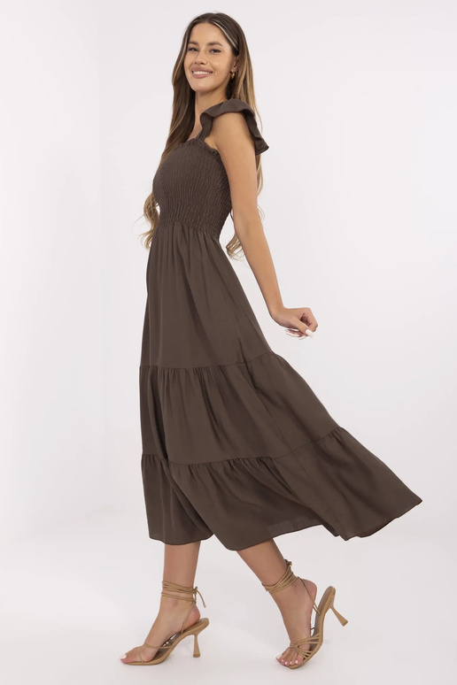 Šaty-MI-SK-A5063.69P-hnědé