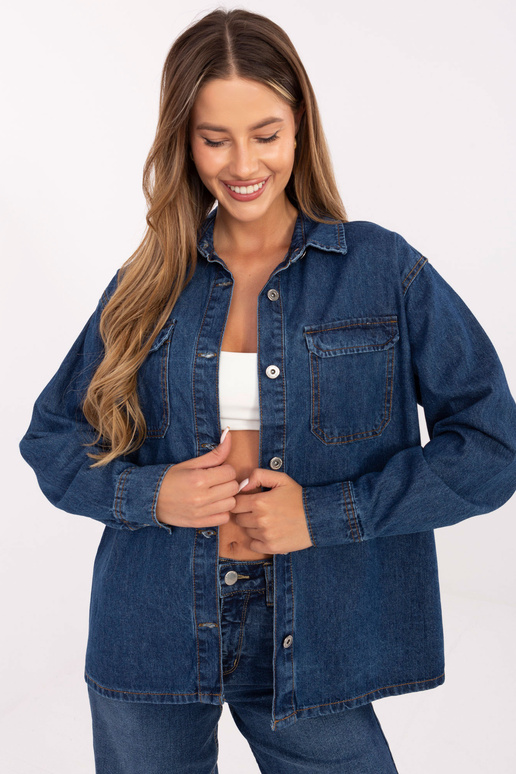 Tmavě modré košile