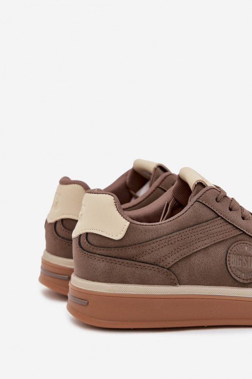 Tenisky   Big Star SS174020 HI-POLY SYSTEM béžové