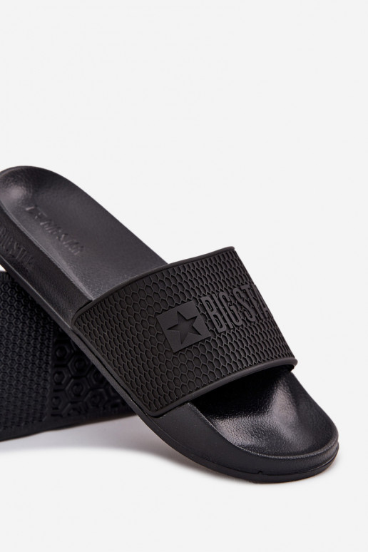 Pantofle  Na j Podeszwie Big Star SS174356 Černé Pantofle  Na j Podeszwie Big Star SS174356 Černé