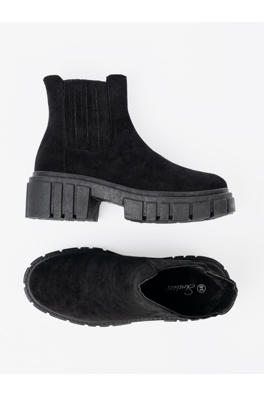  Černé boty s platformou