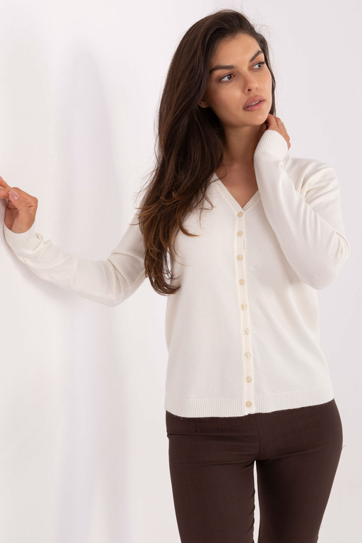 Světlý šedý svetr